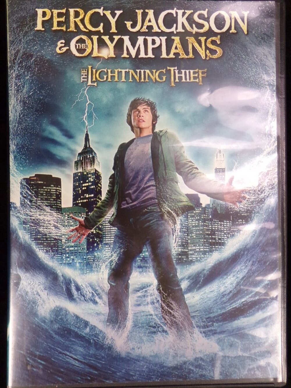PERCY JACKSON & THE OLYMPIANS: THE LIGHTNING THIEF movie DVD pre-owned good cond